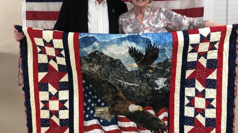 Quilts of Valor honors local veterans of military